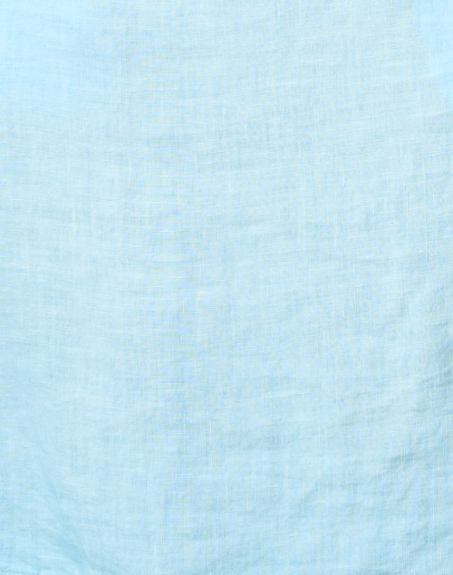 Fabric image - 120% Lino - Blue Embellished Linen Dress