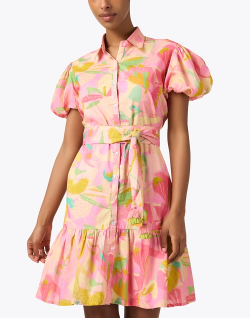 Front image - Bella Tu - Olivia Pink Floral Dress