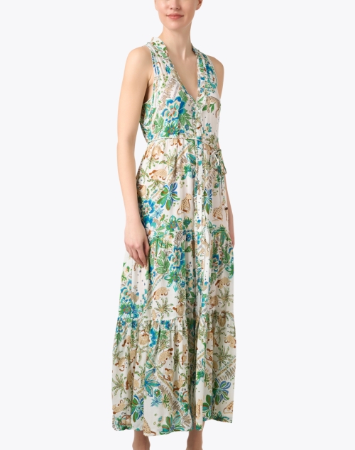 Front image - Poupette St Barth - Nana Multi Print Floral Dress