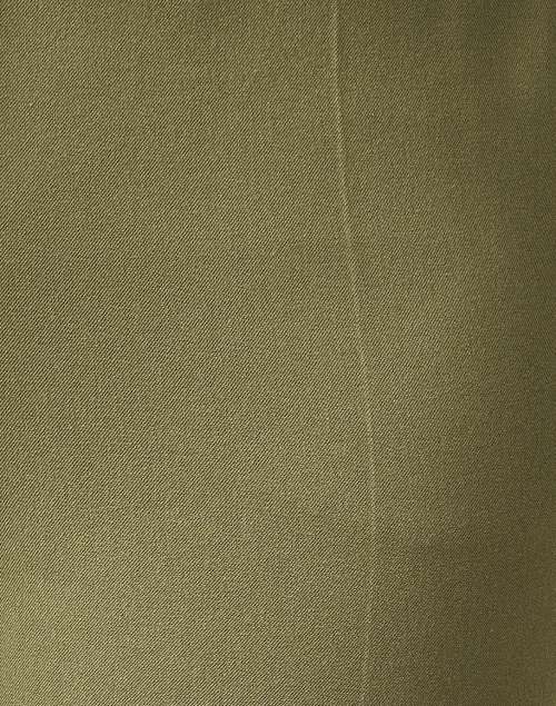 Fabric image - Joseph - Coleman Olive Green Gabardine Stretch Pant 