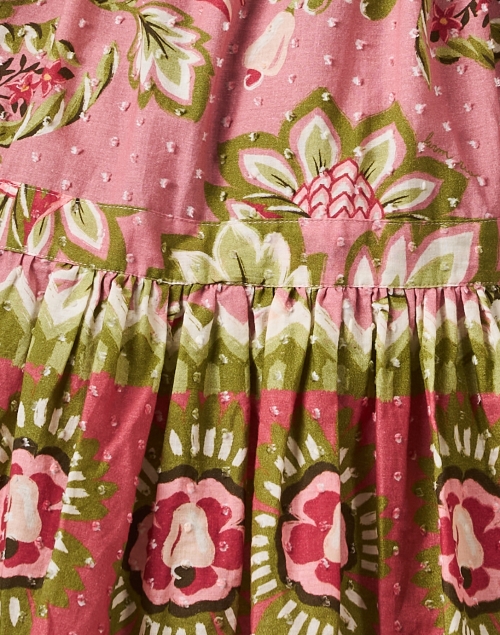 Fabric image - Farm Rio - Aura Pink and Green Print Dress