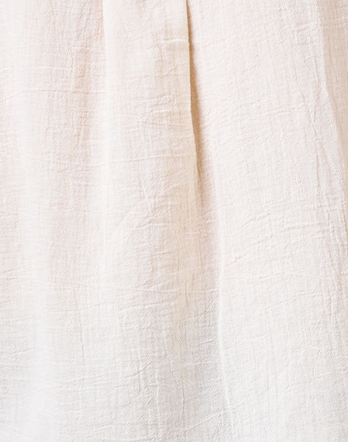 Fabric image - Honorine - Aidan Ivory Cotton Gauze Top
