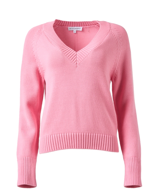 Product image - White + Warren - Pink Cotton Sweater