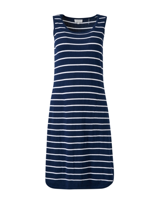 Product image - Kinross - Navy and White Striped Knit Dress