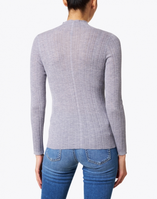 Margaret O'Leary - Grey Cashmere Ribbed Sweater