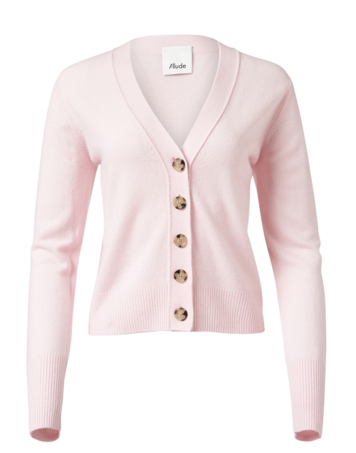 Product image - Allude - Light Pink Wool Cashmere Cardigan