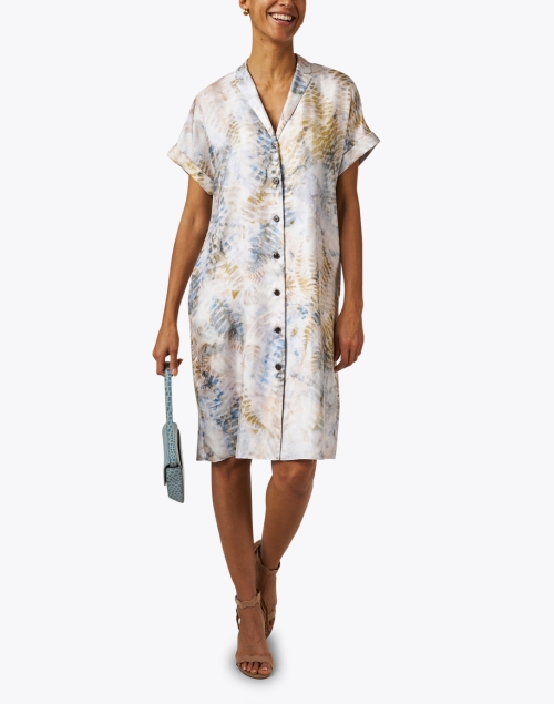 Sawyer Multi Print Silk Dress