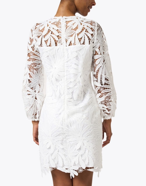 Back image - Shoshanna - Holland White Lace Dress