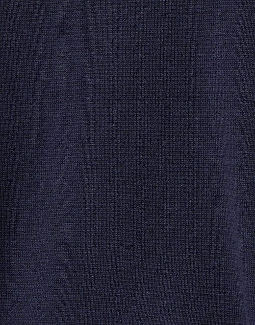 Fabric image - Fabiana Filippi - Dark Blue Wool Knit Jacket