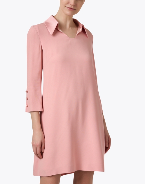 Front image - Jane - Sandy Pink Polo Dress 