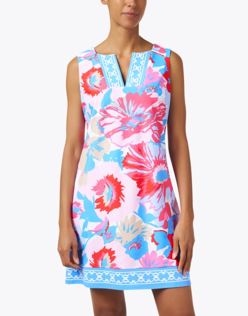 Front image - Jude Connally - Carissa Multi Floral Print Dress