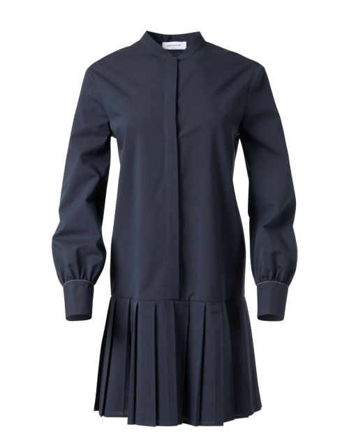 Product image - Fabiana Filippi - Navy Wool Cotton Dress