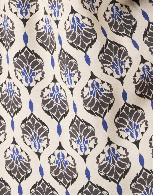 Fabric image - Finley - Sirena Beige Multi Print Shirt
