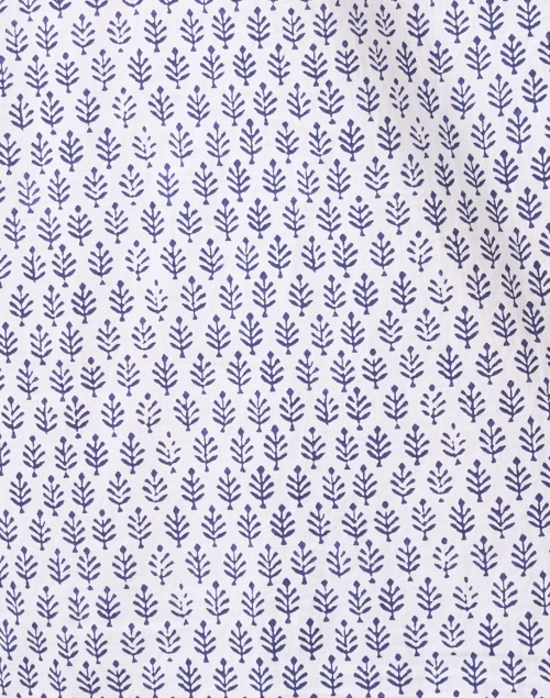 Fabric image - Pomegranate - Blue Cotton Printed Tunic