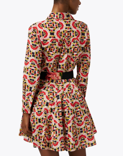 Back image - Lisa Corti - Datura Multi Print Dress