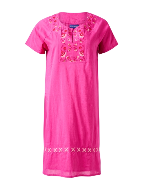 Product image - Ro's Garden - Norah Pink Floral Embroidered Dress
