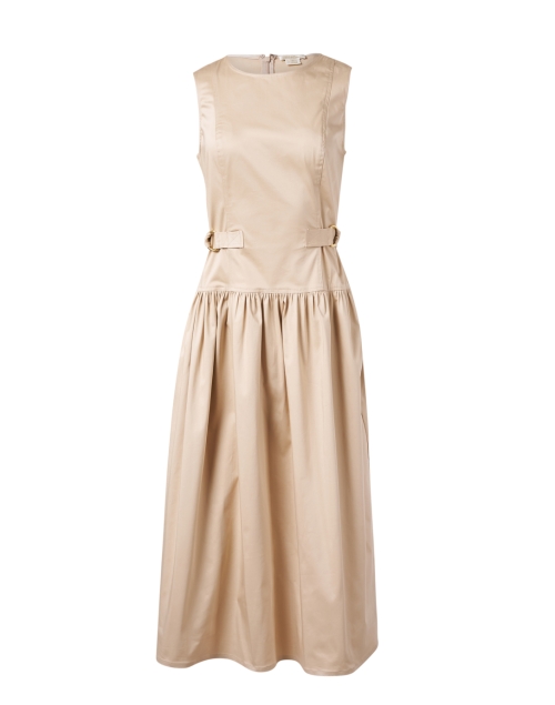 Product image - Shoshanna - Clark Beige Cotton Poplin Dress
