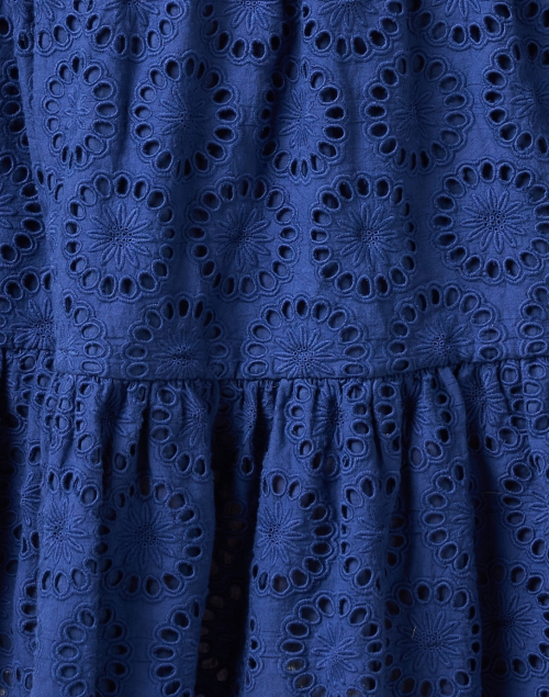 Fabric image - Figue - Isabella Navy Lace Shirt Dress