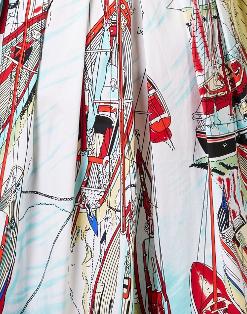 Fabric image - Samantha Sung - Audrey Multi Boat Print Dress
