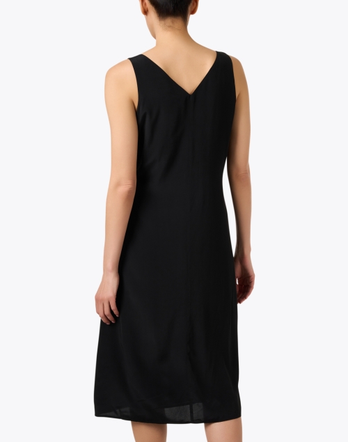 Back image - Ecru - Cruz Black Dress