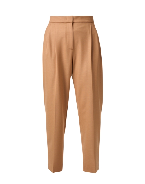 Product image - Marc Cain - Brown Wool Blend Pleated Pant