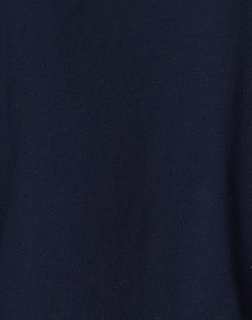 Fabric image - Majestic Filatures - Navy Soft Touch Henley Top