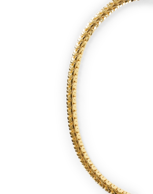 Front image - Janis by Janis Savitt - Gold Flat Chain Necklace