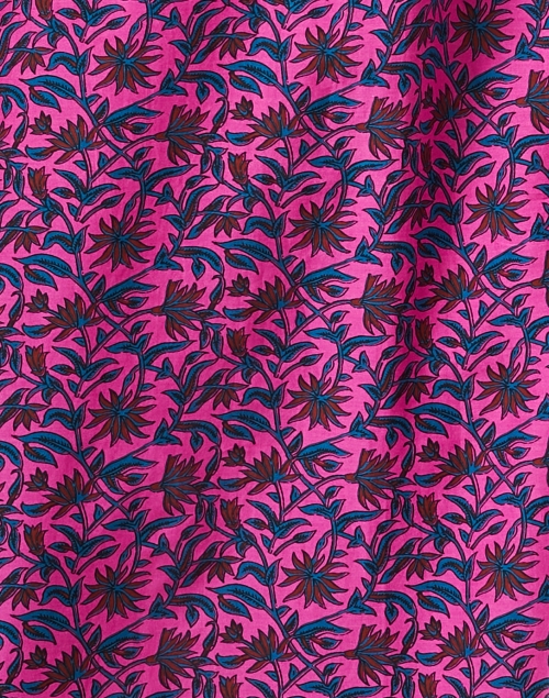 Fabric image - Apiece Apart - Bali Fuchsia Print Dress