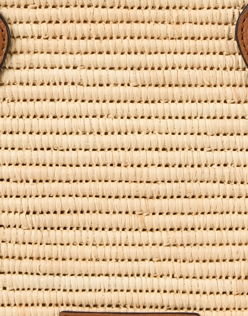 Fabric image - Strathberry - The Strathberry Leather and Raffia Basket Bag