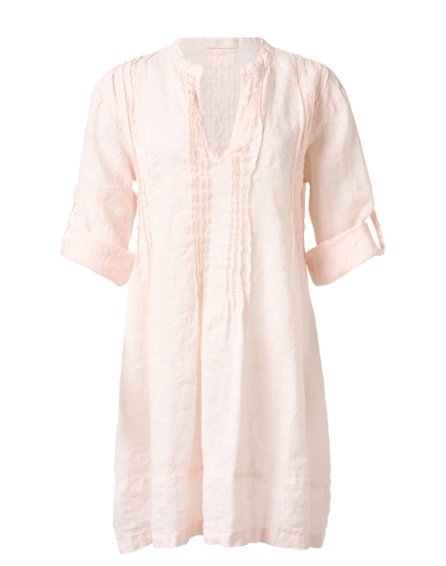 Product image - CP Shades - Regina Pink Chambray Linen Tunic