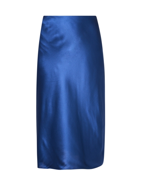 Product image - Vince - Blue Satin Midi Slip Skirt