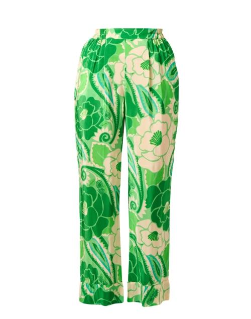 Product image - Farm Rio - Green Floral Print Pant