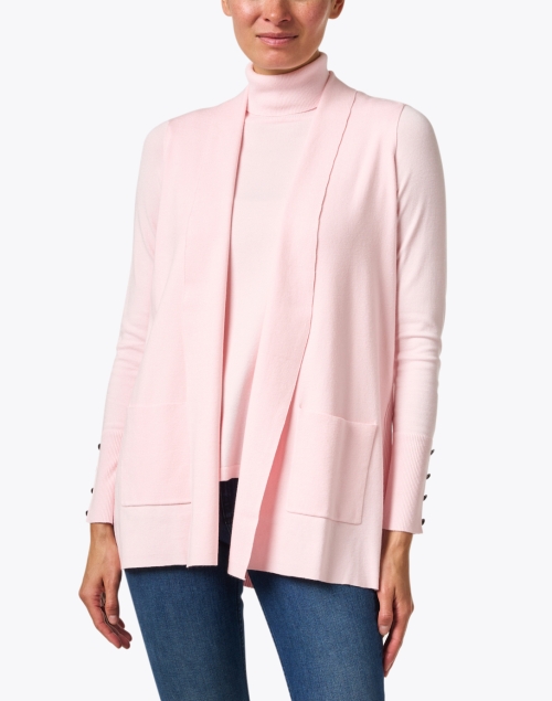 Front image - J'Envie - Pink Knit Vest