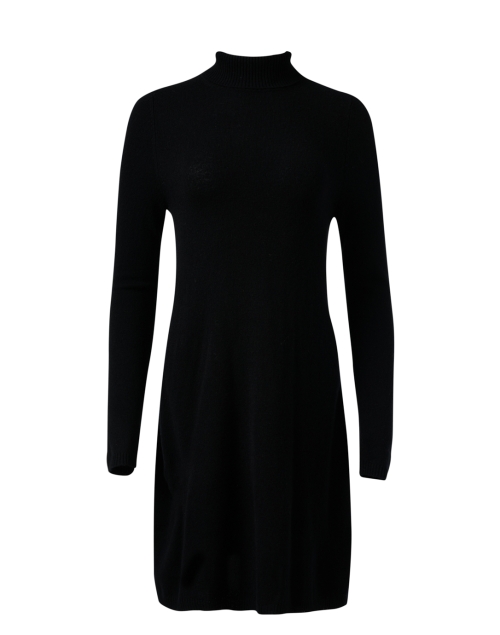 Product image - Allude - Black Wool Cashmere Turtleneck Dress