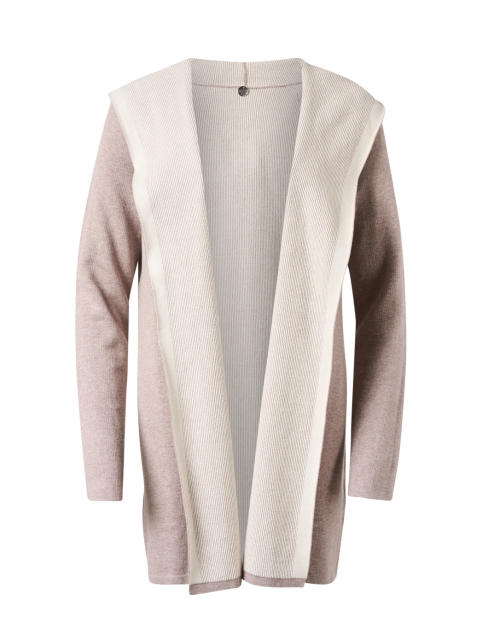 Product image - Margaret O'Leary - St. Maarten Beige Cotton Hooded Wrap