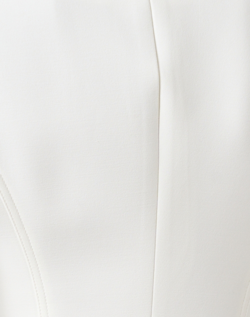 Fabric image - Smythe - White Stretch Wrap Blazer