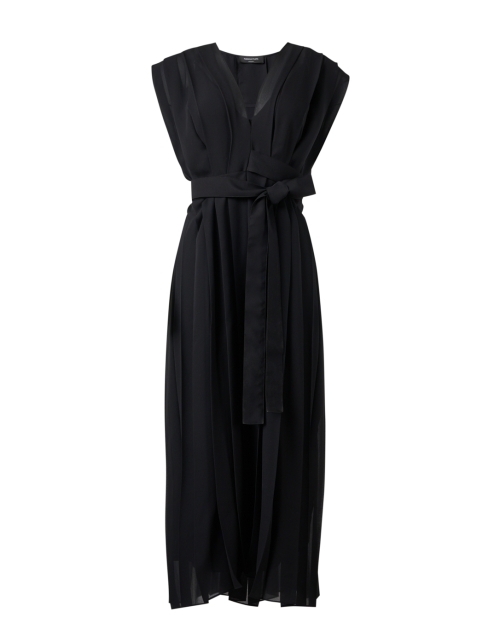 Product image - Fabiana Filippi - Black Pleated Wrap Dress