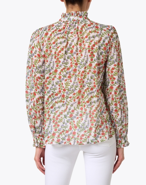Back image - Banjanan - Chrissie Floral Ruffle Shirt