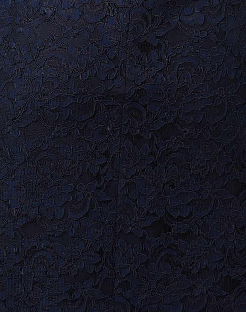 Fabric image - Weill - Devone Navy and Black Lace Dress