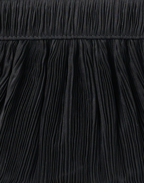 Fabric image - Loeffler Randall -  Rayne Black Pleated Bow Clutch