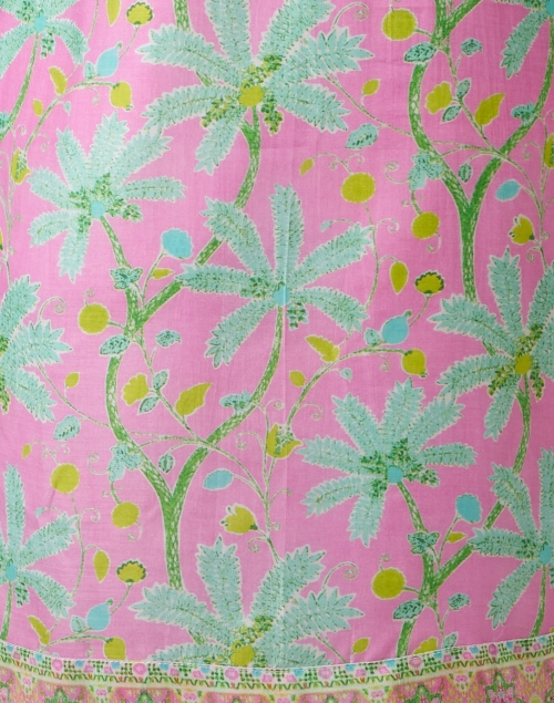 Fabric image - Bella Tu - Pink and Green Print Tunic Dress