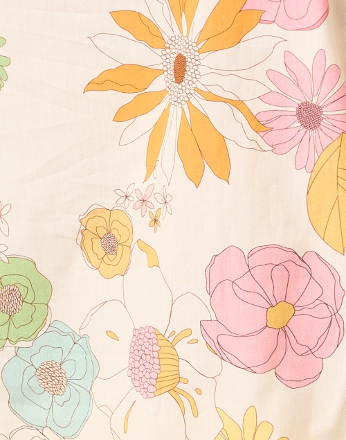 Fabric image - Vilagallo - Kaya Floral Cotton Blouse