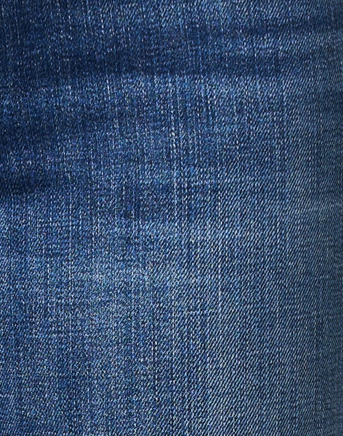 Fabric image - Mother - The Insider Medium Wash Crop Step Hem Jean