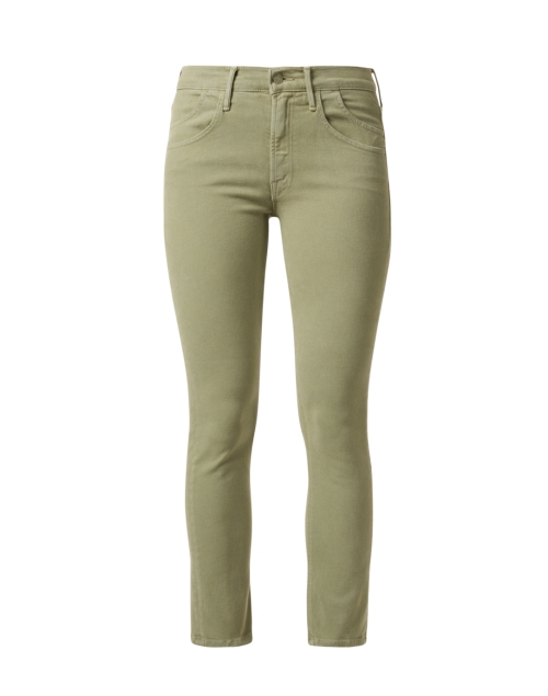 Product image - Mother - The Dazzler Green Straight Leg Ankle Jean