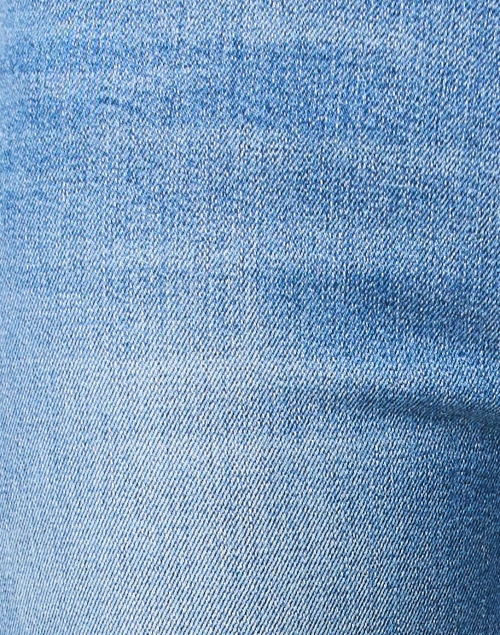 Fabric image - Mother - Distressed Blue Straight Leg Jean