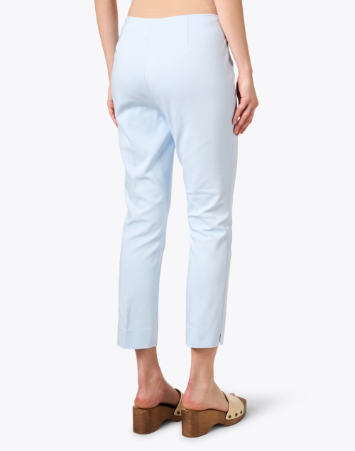 Back image - Peace of Cloth - Jerry Powder Blue Premier Stretch Cotton Pant