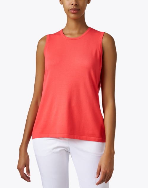 Front image - J'Envie - Coral Sleeveless Top