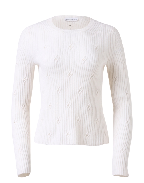 Product image - White + Warren - White Pearl Cashmere Sweater