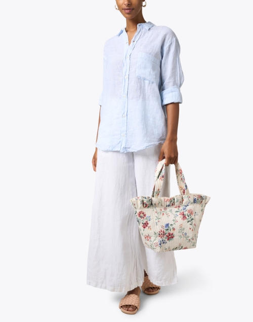 Look image - CP Shades - Wendy White Linen Pant