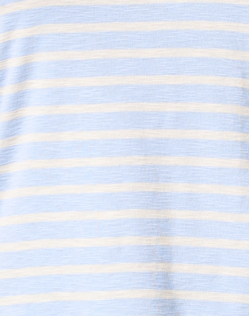 Fabric image - Vince - Light Blue Striped T-Shirt